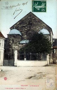 France, Synagogue in Belfort